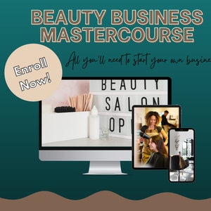 Open your own salon, Beauty Business Mastercourse!
