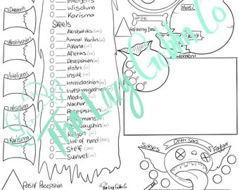 Hoja de personaje: ¡Duende perezoso!