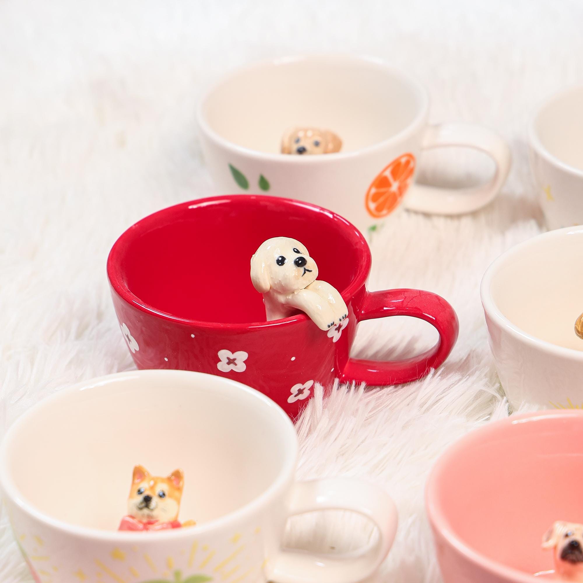 24 Designs Custom 200ml Pet Ceramic Coffee Mug Personalized Handpainted  Colorful Dog Hidden Inside Espresso Mug Pet Lover Housewarming Gift - Etsy