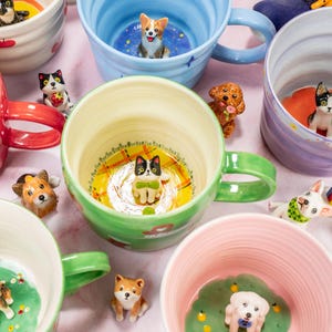 Personalized Great Pet Mug Exquisitely Detailed Custom Cat Mug Handmade Coffee Mug Handpainted Dog Mug Custom Your Idea Best Gift for Her