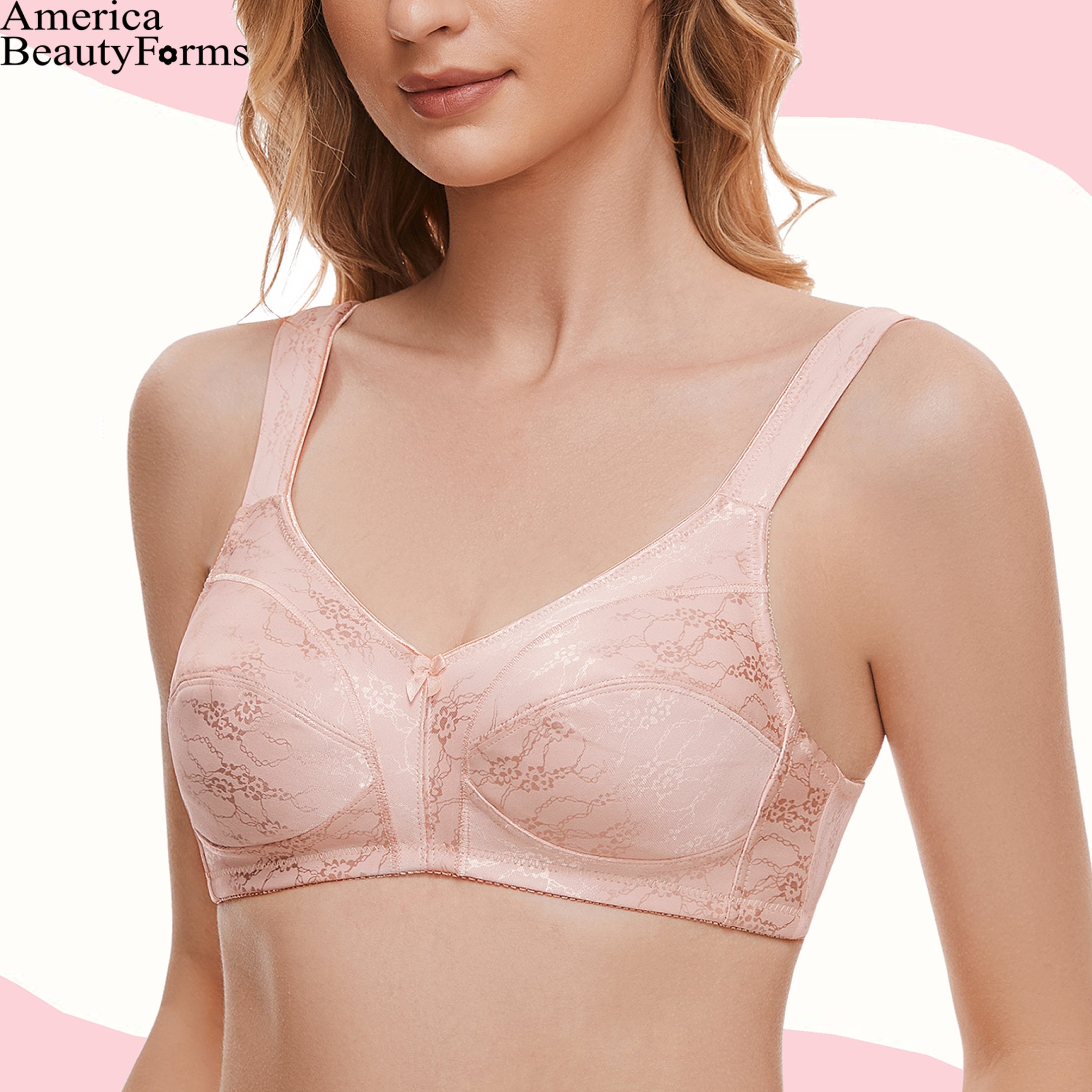 Mastectomy Bra Pockets Cotton Sew in Bra Pocket by Nicola Jane