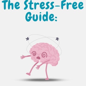 30-Tage-Leitfaden zum Stressabbau | Angst Arbeitsbuch | Achtsamkeits-Tagebuch | Mentales Wohlbefinden