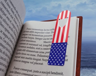 American Flag Bookmark