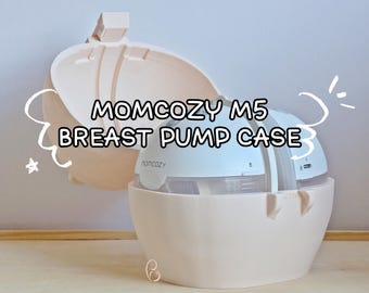 Momcozy M5 Breast Pump Holder | Compact Fridge Storage for Pumping Moms