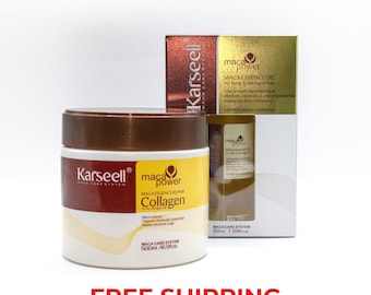 Karseell Original hair care set. Hair mask and oil