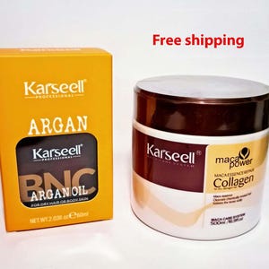 Karseell Original Haarpflegeset Maske und Argan BNC Haaröl