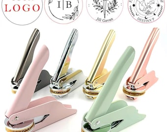 Personalized Book Embosser, Custom Embosser stamp for Wedding, Personalized Library Stamp, From the library of embosser Return Address Stamp