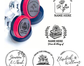 Custom Self Inking Logo Stamp, Self Inking Return Address Stamp, Personalized Small Business Packaging Stamps, Rubber Stamp, Wedding Stamper