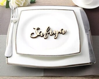 Personalized Wedding Table Cards Wedding Table Name Card Guest Names Card Customized Table Cards Table Numbers Seating Cards Place Cards Wed