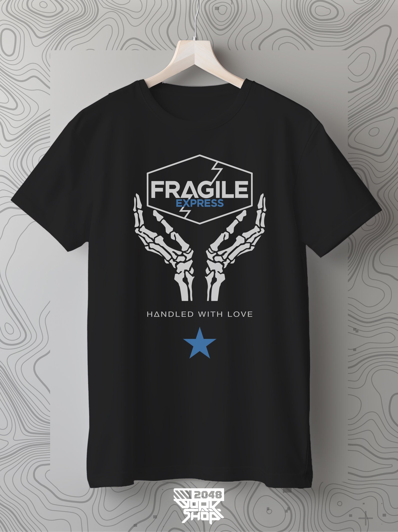 Fragile Express T-shirt Death Stranding Japan Streetwear