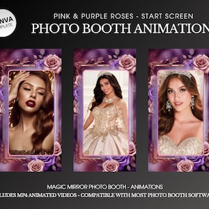 Mirror Photo Booth - Start Screen Animations 1080x1920