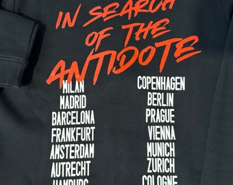 Fletcher In Search of the Antidote Tour sudadera con capucha y cremallera