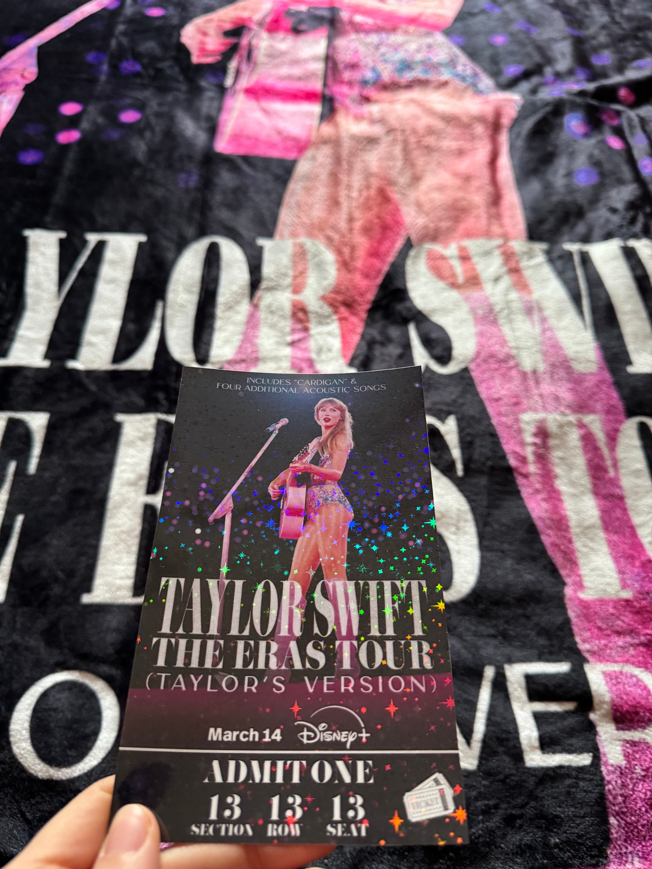Taylor Eras Tour blanket
