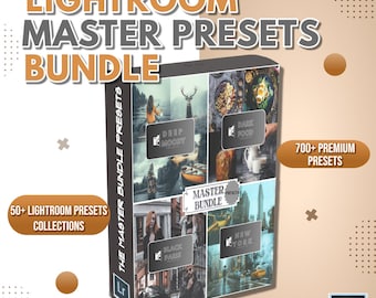 Lightroom Master Presets Bundle  | 56 Lightroom Presets Collections | 700+ Mobile Presets | 721 Premium Lightroom Presets & Luts