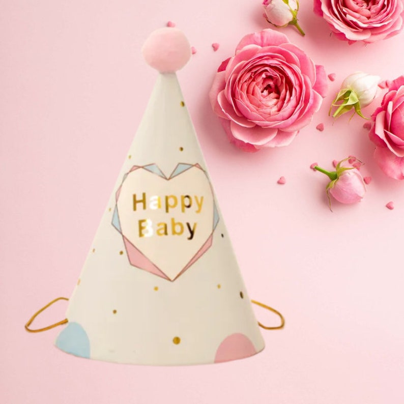 Canva editable kids party hat template editable party hat templates