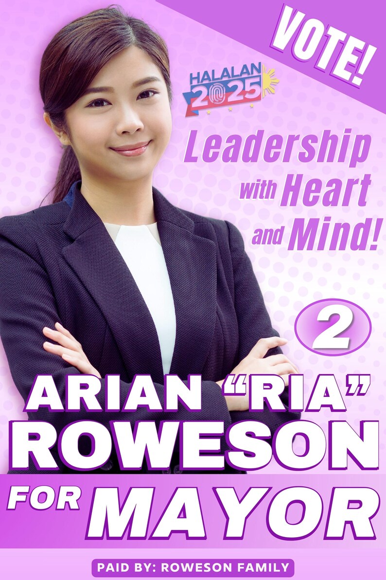 Canva PSD Election Campaign Poster Templates Set | 2x3 Feet[ft.] Poster ...