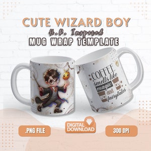 Wizard Boy- UVDTF Wrap Wizard Boy- UVDTF Wrap