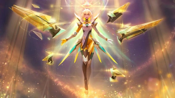 Mobile Legends M4 Beatrix Stellar Brilliance Statue Figurine