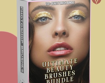 100+ Photoshop Beauty Brushes | Photoshop Bundle | Signature Photoshop Beauty Brushes