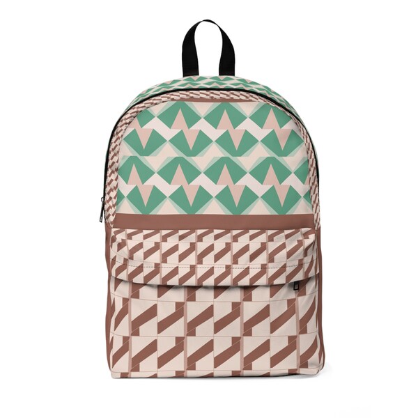 Classic Backpack with unique retro print!