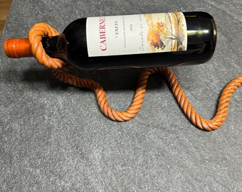 Stylish Rope Wine Holder \ Portabottiglie