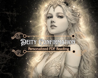 Deity Confirmation Reading - Is This Deity Reaching Out to You? | Personalized Message & Signs PDF