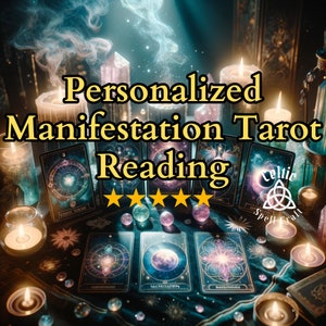 Tarotkartenlegung für Manifestation | Personalisierte Manifestierende spirituelle Anleitung | Psychische Einsicht - Entdecke Deinen Weg zum Erfolg