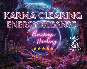 Karma Clearing Energy Cleanse Activation Third Eye Energetic Healing Reiki Therapy Chakra Balancing Alignment Remote Distant Healing