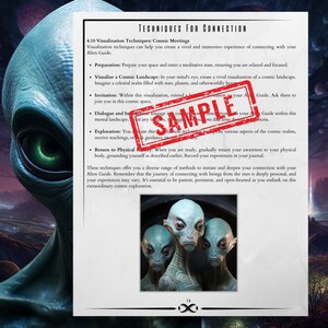 Alien Book Featuring Colourful Alien Art Work Unique UFO Gift ...
