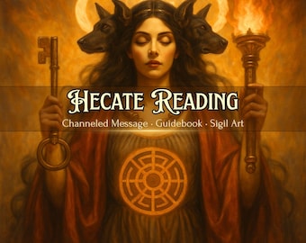 Hecate Reading - Channeled Message From Hekate | Psychic Goddess Reading PDF | Sigil Art & Altar Guidebook