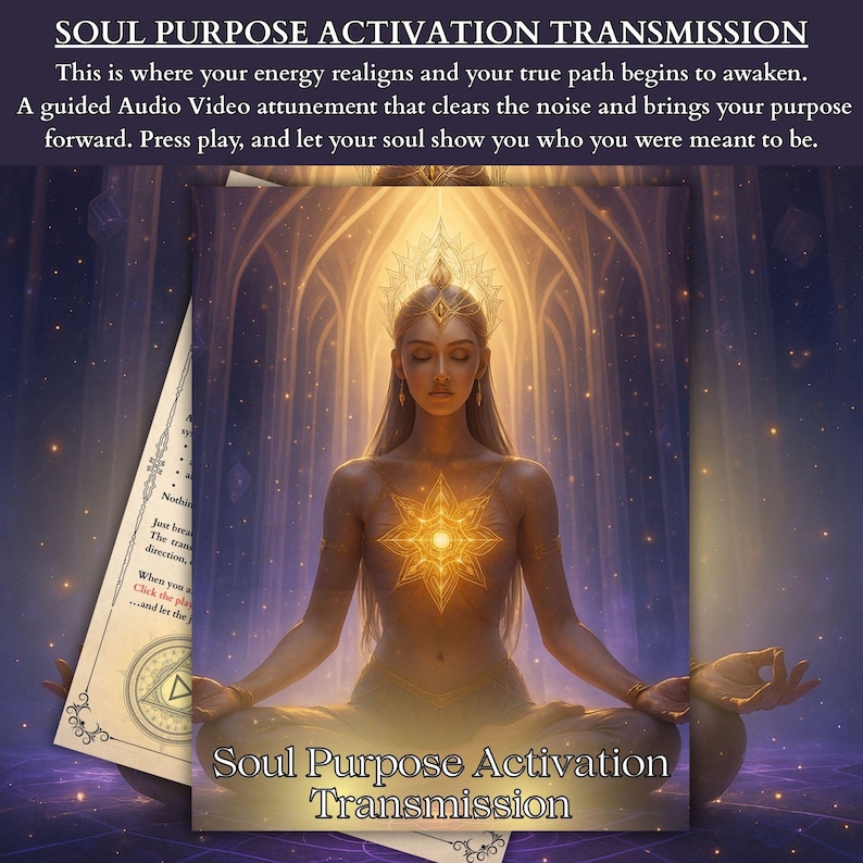 Soul Calling Soul Purpose Reading & Attunement – A Guided Journey to Your True ...