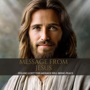Message from Jesus, Channeled PDF Reading, Sacred Jesus Art, Holy Spirit Guidance, Forgiveness