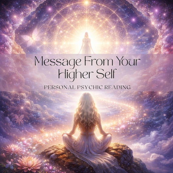Higher Self Reading, Personalised PDF Psychic Reading, Channeled Messages, Soul Purpose, Akashic Records Insight