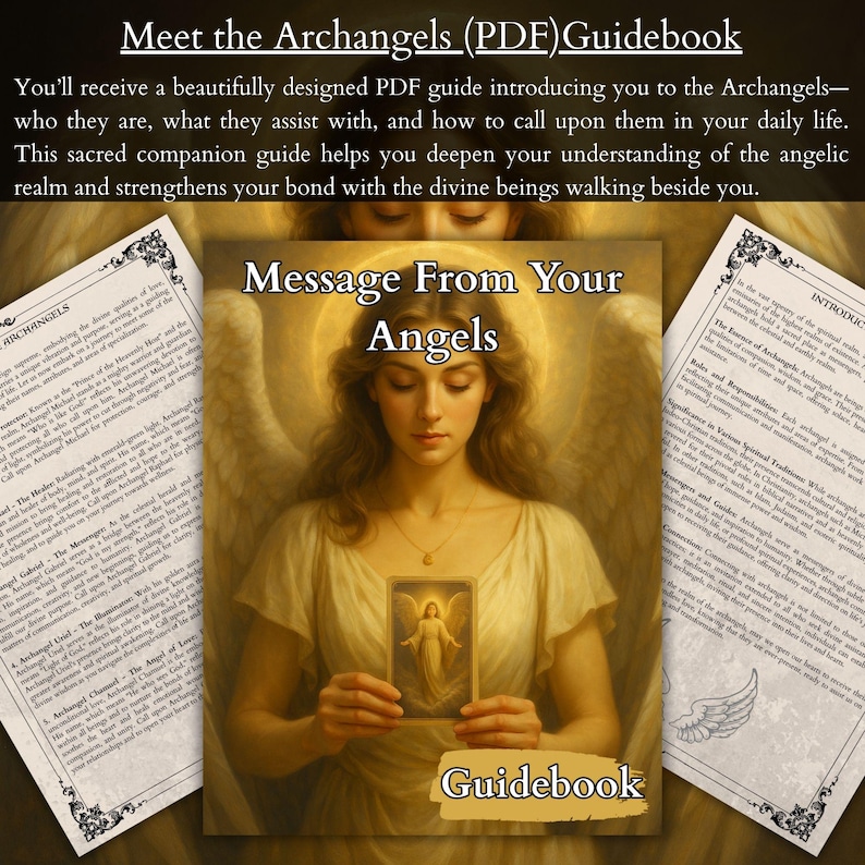 Angel psychic reading, guardian angel message, archangel guidance and angel numbers insight