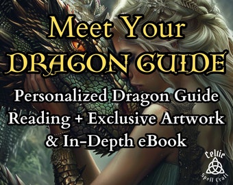 Dragon Guide Psychic Reading - Personalized Spiritual Insight | Discover Your Dragon Spirit Guide | Animal Spirit Connection | Mystical Gift