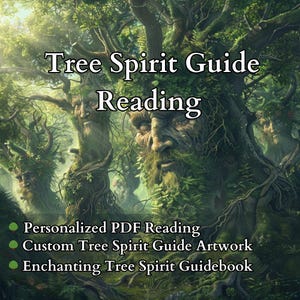 Lecture du guide Tree Spirit | Message canalisé de votre guide spirituel | Lecture psychique | Orientation spirituelle | Téléchargement PDF le jour même