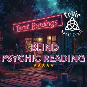 Blind Psychic Tarot Reading: Same Day Guidance (PDF Download)