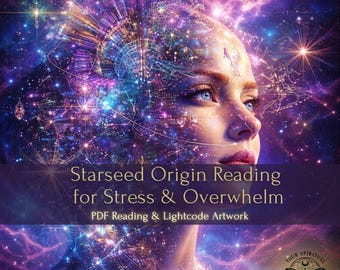 Starseed Origin Reading & Custom Lightcode Artwork
