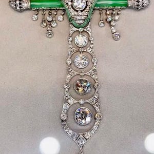 Belle Epoque Victorian Brooch Pin, Multi Shape CZ Stone Vintage Inspired Brooch, Antique Art Deco Drop Brooch, 925 Silver Wedding Brooch Pin