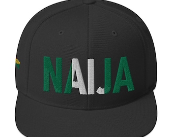 Boné Snapback com a Bandeira Nacional da Nigéria