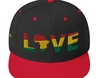Boné Snapback LOVE AFRICA