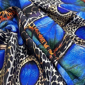 Digital Printed Silky Satin Fabric: Glossy Dressmaking Material