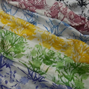 Cotton Voile Fabric: Lightweight Sheer Dressmaking Material