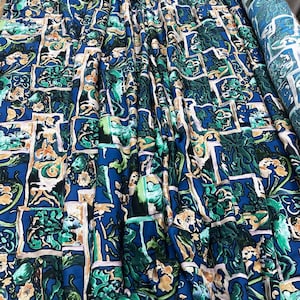 Digital Print Viscose Fabric: Lightweight Dressmaking Material