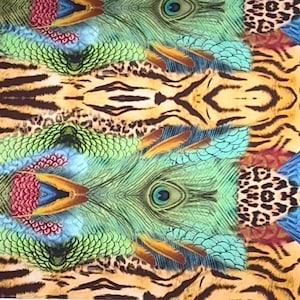 Digital Printed Silky Satin Fabric: Glossy Dressmaking Material