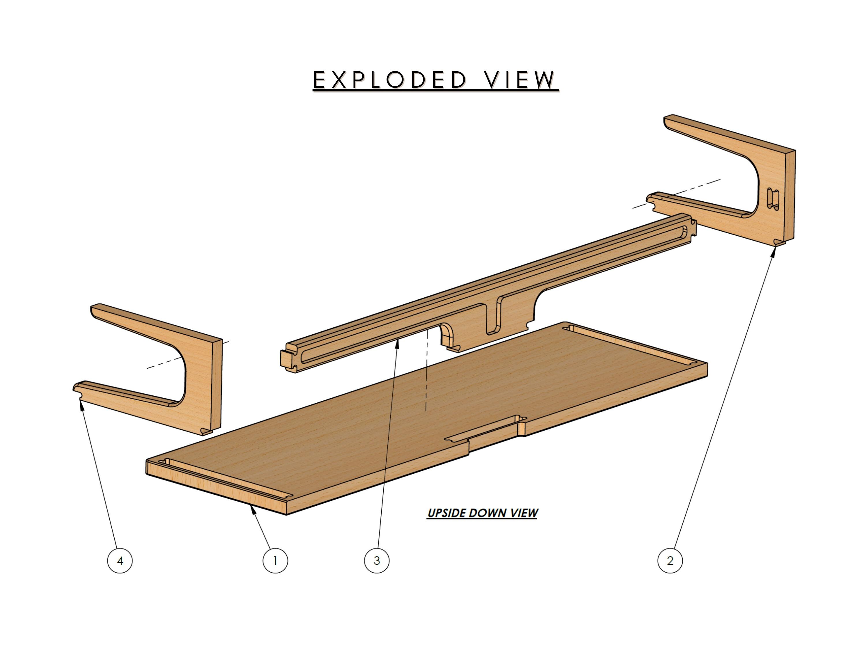 Monitor Stand CNC Router Files - Home Office Desktop Organizer and ...