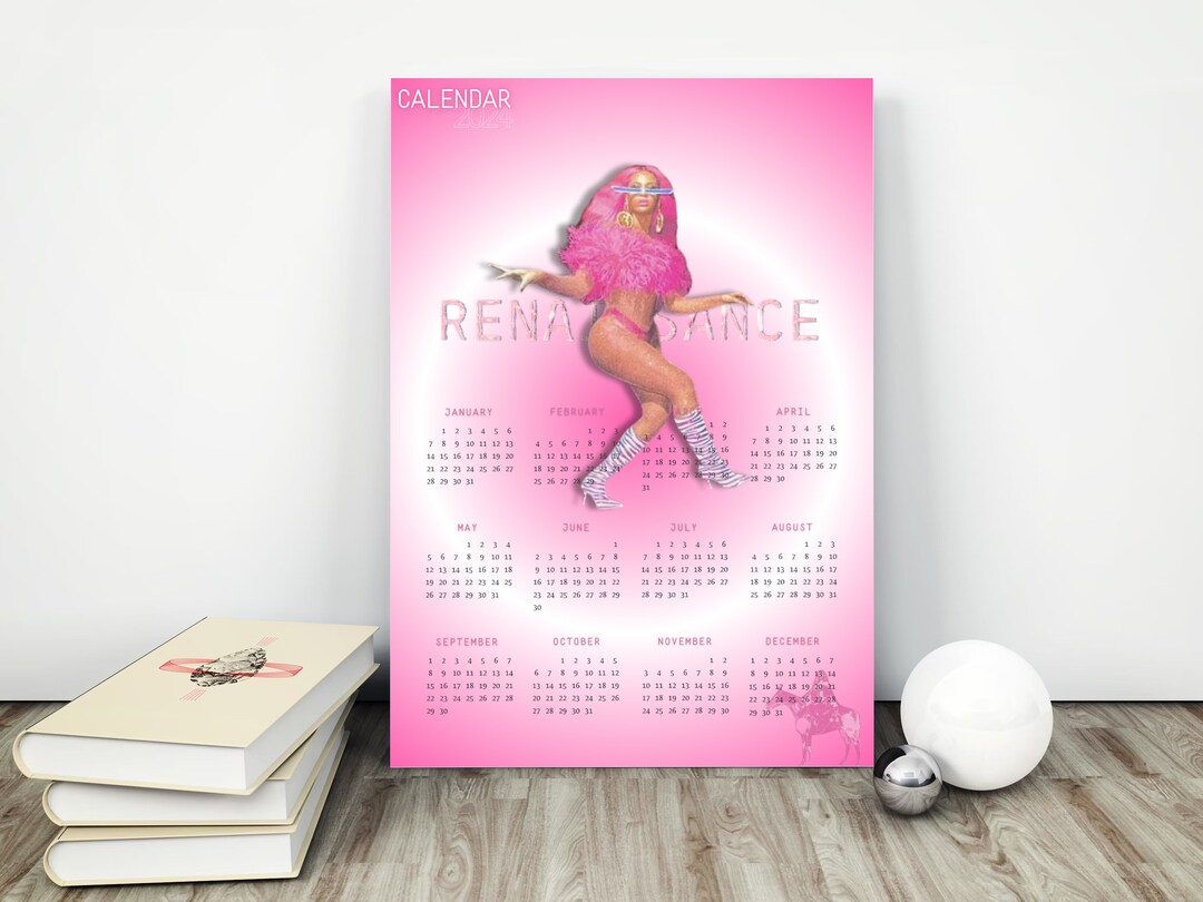 Beyoncé Digital Calendar 2024 PURE/HONEY Etsy