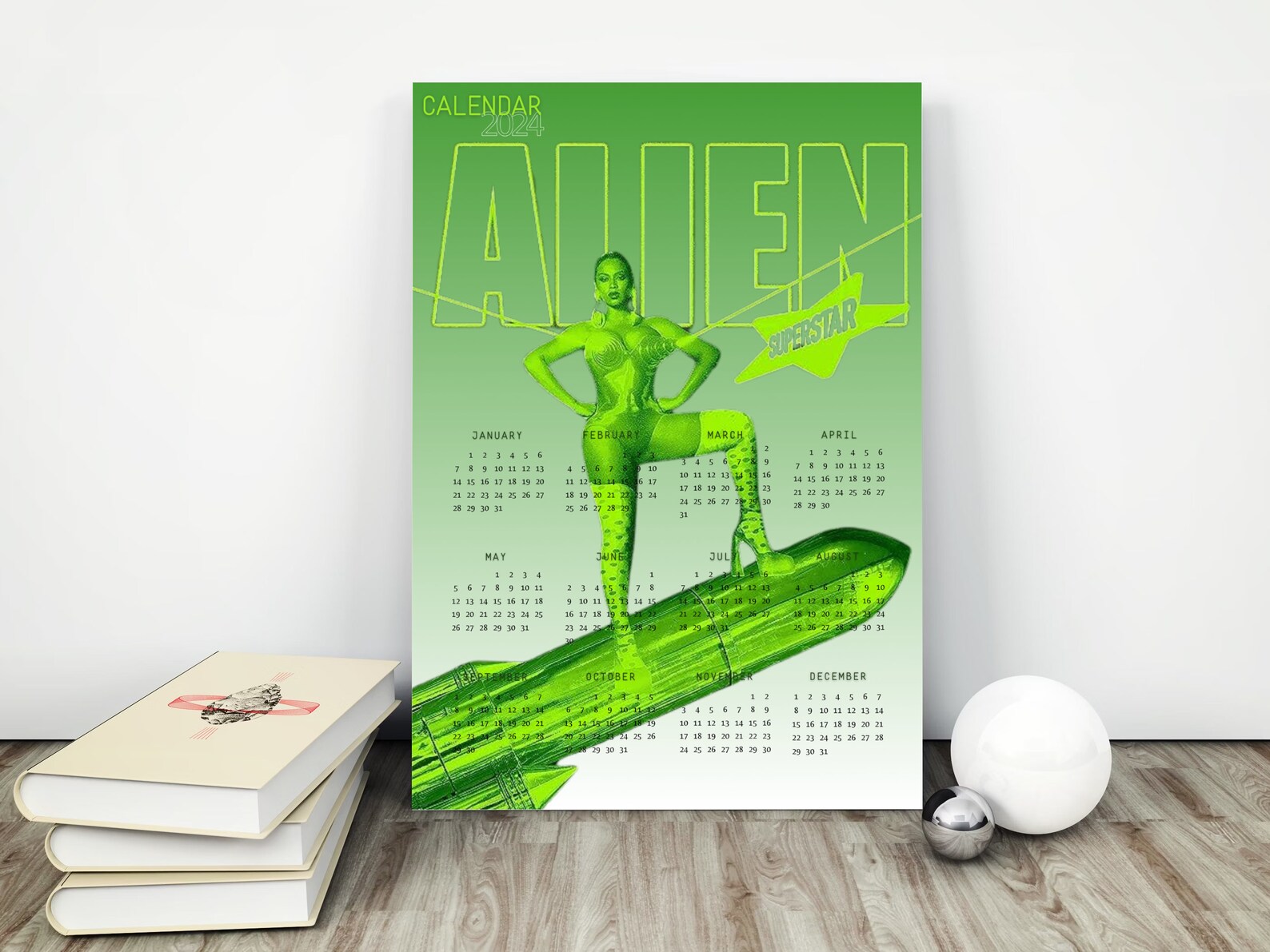Beyoncé 2024 Digital Calendar ALIEN SUPERSTAR Etsy UK