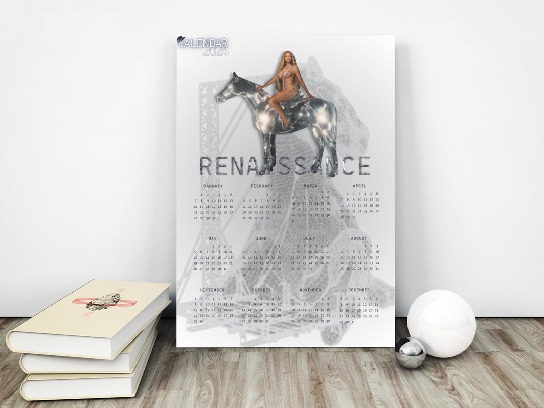 Beyoncé 2024 Digital Calendar RENAISSANCE Etsy