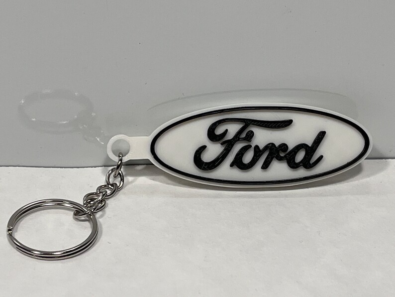 3D Printed Ford Keychain car Accessory Etsy